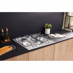 Hotpoint Ariston Piano cottura a gas PCN 642 T/IX/HAR - Vista aggiuntiva 6