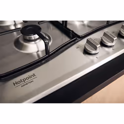 Hotpoint Ariston Piano cottura a gas PCN 752 T/IX/HAR - Vista aggiuntiva 7