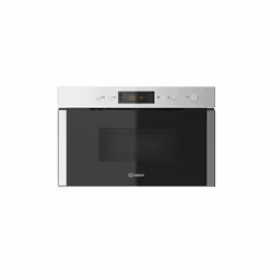 Indesit MWI 5213 IX, Da incasso, Microonde con grill, 22 L, 750 W, Display incorporato, LED