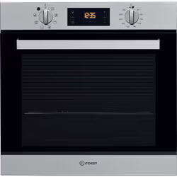 Indesit IFW 6540 C IX, Media, Forno elettrico, 66 L, 66 L, Catalitico, Da incasso
