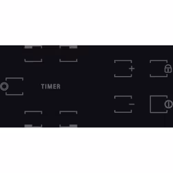 Hotpoint Ariston HR 632 B Nero Da incasso 58 cm Ceramica 4 Fornello(i) - Vista aggiuntiva 3