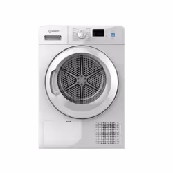 Indesit YT CM10 8B FR1, Libera installazione, Caricamento frontale, Condensa, Bianco, Pulsanti, Manopola, Destra