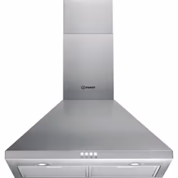 Indesit Cappa IHPC 6.5 LM X - IHPC 6.5 LM X, 603 m³/h, Aspirante, C, A, C, 66 dB