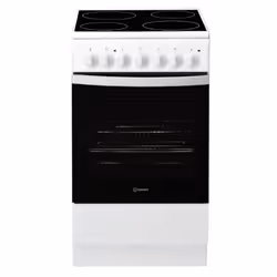 Indesit IS5V5PCWFR, Cucina, Bianco, Manopola, Ceramica, 4 Fornello(i), 1700 W