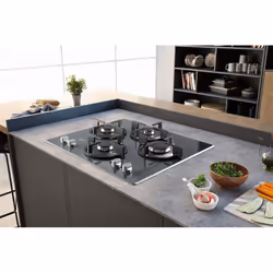 Hotpoint Ariston Piano cottura a gas HAGD 61S/MR - Vista aggiuntiva 5