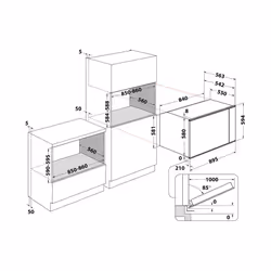 Hotpoint Ariston Forno da incasso MS3 744 IX HA - Vista aggiuntiva 5