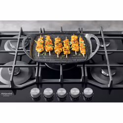 Hotpoint Ariston Piano cottura a gas HAGS 72F/BK - Vista aggiuntiva 5