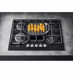 Hotpoint Ariston Piano cottura a gas HAGS 72F/BK - Vista aggiuntiva 6