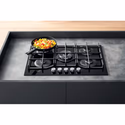 Hotpoint Ariston Piano cottura a gas HAGS 72F/BK - Vista aggiuntiva 7