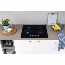 Indesit Piano cottura a gas ING 61T/BK - ING 61T/BK - Vista aggiuntiva 6