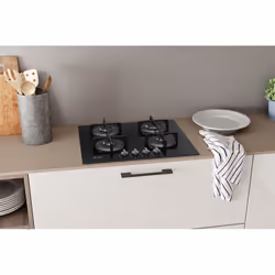 Indesit Piano cottura a gas ING 61T/BK - ING 61T/BK - Vista aggiuntiva 7