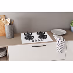 Indesit Piano cottura a gas ING 61T/WH - ING 61T/WH - Vista aggiuntiva 4