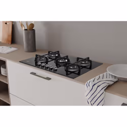 Indesit Piano cottura a gas ING 72T/BK - ING 72T/BK - Vista aggiuntiva 5