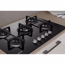 Indesit Piano cottura a gas ING 72T/BK - ING 72T/BK - Vista aggiuntiva 7