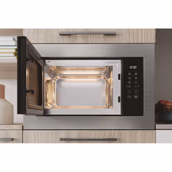 Indesit Microonde da incasso MWI 125 GX - MWI 125 GX - Vista aggiuntiva 7