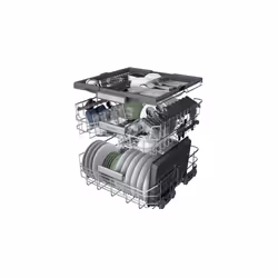 Hotpoint Ariston MaxiSpace Lavastoviglie a libera installazione H7F HS41 X - Vista aggiuntiva 8