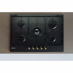 Indesit TH 752 /I (AN) Antracite Da incasso 75 cm Gas 5 Fornello(i) - Vista aggiuntiva 6