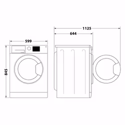 Hotpoint Ariston Gentle Power Lavatrice a libera installazione H8 09ADS GPOWER IT