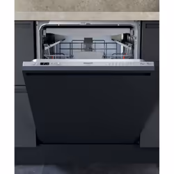 Hotpoint Ariston Lavastoviglie da incasso H0I D534A S, A scomparsa totale, Dimensione massima (60 cm), Argento, Pulsanti, 1,3 ...