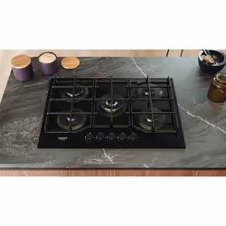 Hotpoint Ariston HAGS 72F/BK 1 Nero Da incasso 73 cm Gas 5 Fornello(i) - Vista aggiuntiva 4
