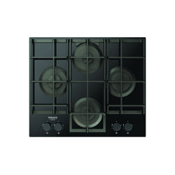 Hotpoint Ariston HAGS 61F/BK 1 Nero Da incasso 60 cm Gas 4 Fornello(i)
