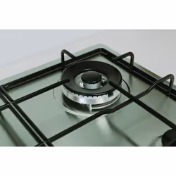 Indesit THP 642 W/IX/I 1 piano gas inox 60cm 4 fuochi bruciatore doppia corona griglie smaltate - Vista aggiuntiva 4
