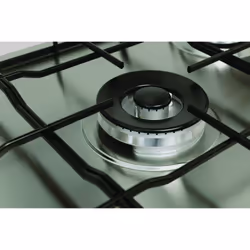 Indesit THP 752 W/IX/I 1 piano gas inox 75cm 5 fuochi bruciatore doppia corona griglie smaltate - Vista aggiuntiva 4