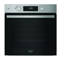 Hotpoint Ariston HAO3 K58HSU1 X 71 L Nero, Acciaio inox