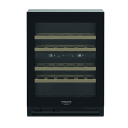Hotpoint Ariston HAWBU60D2B Da incasso Nero 44 bottiglia/bottiglie