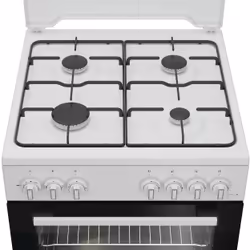 Indesit I6G3PMW Cucina A Elettrico Gas Bianco - Vista aggiuntiva 5