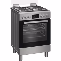 Hotpoint Ariston H6G8LMSAWX cucina libera installazione inox, 60x60cm, piano gas, forno elettrico ventilato, 72Lt, classe A - Vista aggiuntiva 5