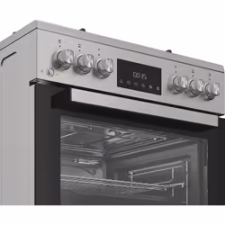 Hotpoint Ariston H6G8LMSAWX cucina libera installazione inox, 60x60cm, piano gas, forno elettrico ventilato, 72Lt, classe A - Vista aggiuntiva 6