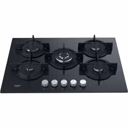 Hotpoint Ariston Piano cottura a gas HAGS 72S BK - Vista aggiuntiva 3
