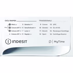 Indesit Lavatrice a libera installazione MTWC 91296 W IT - MTWC 91296 W IT - Vista aggiuntiva 7