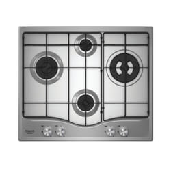 Hotpoint Ariston PCN 643N T/IX/HA Acciaio inox Da incasso 60 cm Gas 4 Fornello(i)