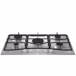 Hotpoint Ariston PCN 753N T/IX/HA Acciaio inox Da incasso 75 cm Gas 5 Fornello(i) - Vista aggiuntiva 2