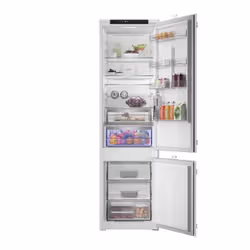 Hotpoint Ariston HPK2 5322 B4E1 Frigorifero con congelatore in basso da incasso 300 L Metallico classe E No Frost - Vista aggiuntiva 2