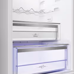 Hotpoint Ariston HPK2 5322 B4E1 Frigorifero con congelatore in basso da incasso 300 L Metallico classe E No Frost - Vista aggiuntiva 6