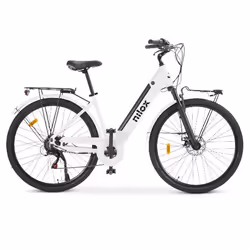 Nilox NXEBJ7WH bicicletta elettrica Bianco Alluminio 71,1 cm (28") 27,5 kg Litio - Vista aggiuntiva 3