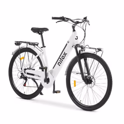 Nilox NXEBJ7WH bicicletta elettrica Bianco Alluminio 71,1 cm (28") 27,5 kg Litio - Vista aggiuntiva 4