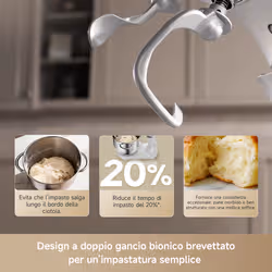 Dreame BioKnead Sbattitore con base 800 W Bianco - Vista aggiuntiva 3