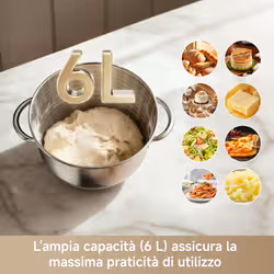 Dreame BioKnead Sbattitore con base 800 W Bianco - Vista aggiuntiva 6
