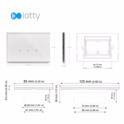 Iotty Interruttore Intelligente per Tende e Tapparelle - Vista aggiuntiva 8