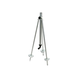 Colonna treppiedi per irrigatori con puntali fissi attacco 1' H80 cm Euroclamp