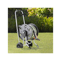 Carrello avvolgitubo in acciaio professional fino a 85 mt Metal 60 Claber 8891