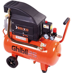 Compressore carrellato 25 Litri 8 bar Brixo Ghibli