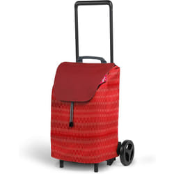 Carrello portaspesa trolley richiudibile Easy Fantasy Gimi Fantasy Red