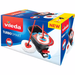 Lavapavimenti con sistema di strizzatura a centrifuga attivabile tramite l'apposito pedale integrato Kit composto: Secchio Fi ...