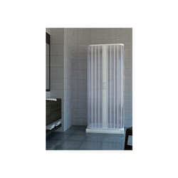 Box doccia con apertura centrale in PVC BRIXO modello ORCA 80 x 80 x 80 cm.