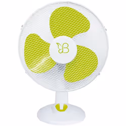 Caratteristiche: Potenza 45 Watt ventilatore Ø 40 cm 3 pale 3 velocità funzione oscillante Dimensioni: base tonda Ø26x54h cm